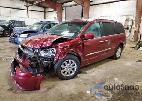 2016 Chrysler Town & Country Touring from USA, damaged, VIN 2C4RC1BG4GR166231